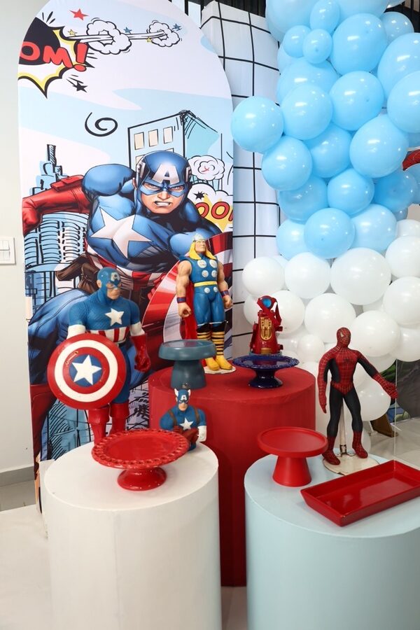 Festa Vingadores - Capitão América